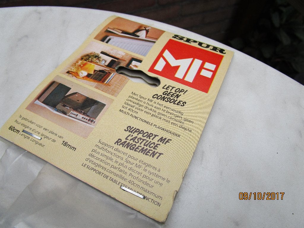 SPUR MF plankdrager - onzichtbare plankbevestiging, Ophalen of Verzenden, Nieuw