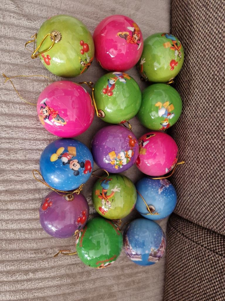Disney kerstballen, Ophalen of Verzenden, Overige figuren, Beeldje of Figuurtje