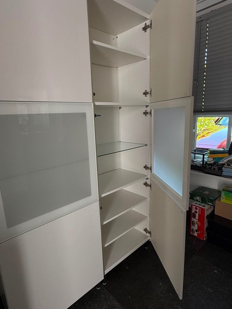 IKEA BESTA kast, Huis en Inrichting, Kasten | Wandmeubels, Ophalen, Met deur(en), Overige materialen, Zo goed als nieuw