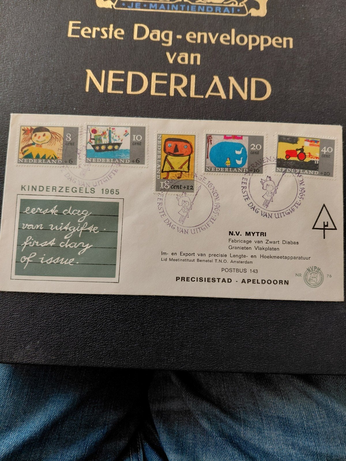 fdc met reclamec, Ophalen of Verzenden