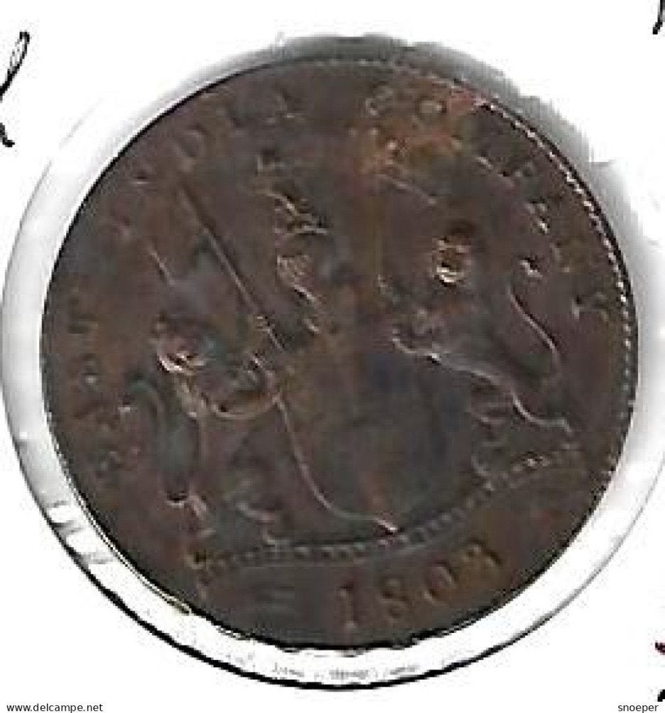 britisch india madras 20 cash 1803 km 321 vf+, Verzenden, Midden-Oosten, Losse munt