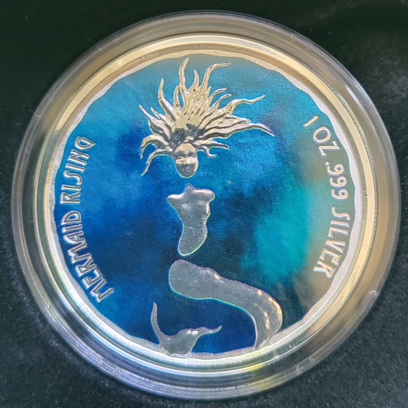 Fiji 2018 Mermaid rising proof - 1 oz zilver, Verzenden, Zilver