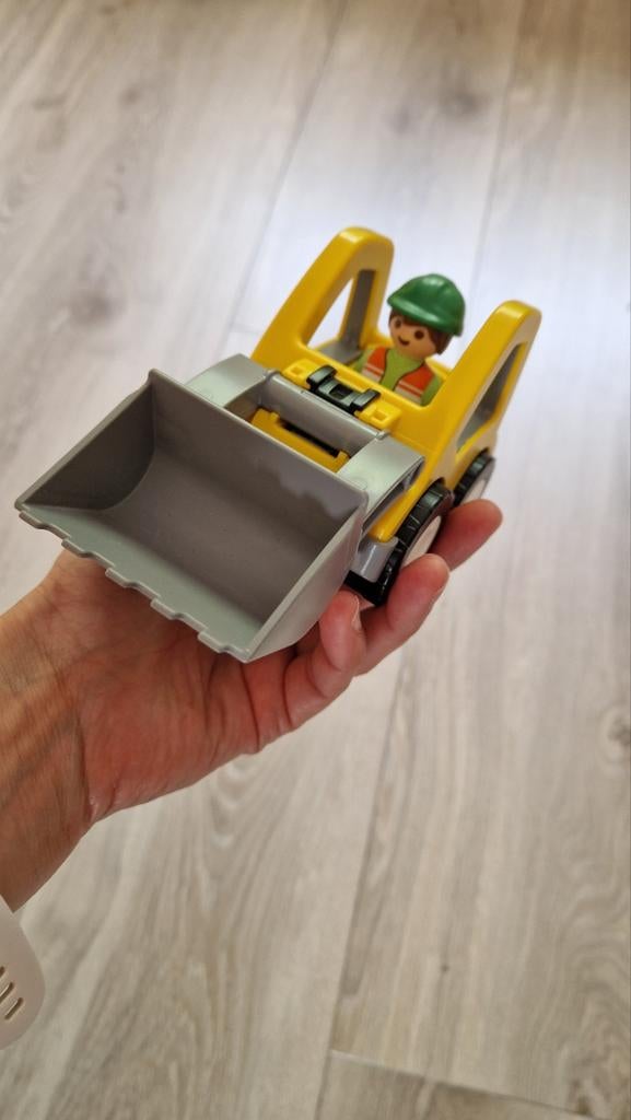 Playmobil 123 Graafmachine 6775 - Mooie staat, Kinderen en Baby's, Speelgoed | Playmobil, Zo goed als nieuw, Complete set, Ophalen of Verzenden
