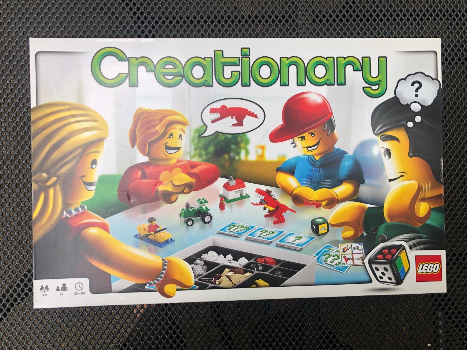 Lego spel Creationary - 3844, Drie of vier spelers, Ophalen of Verzenden, Zo goed als nieuw