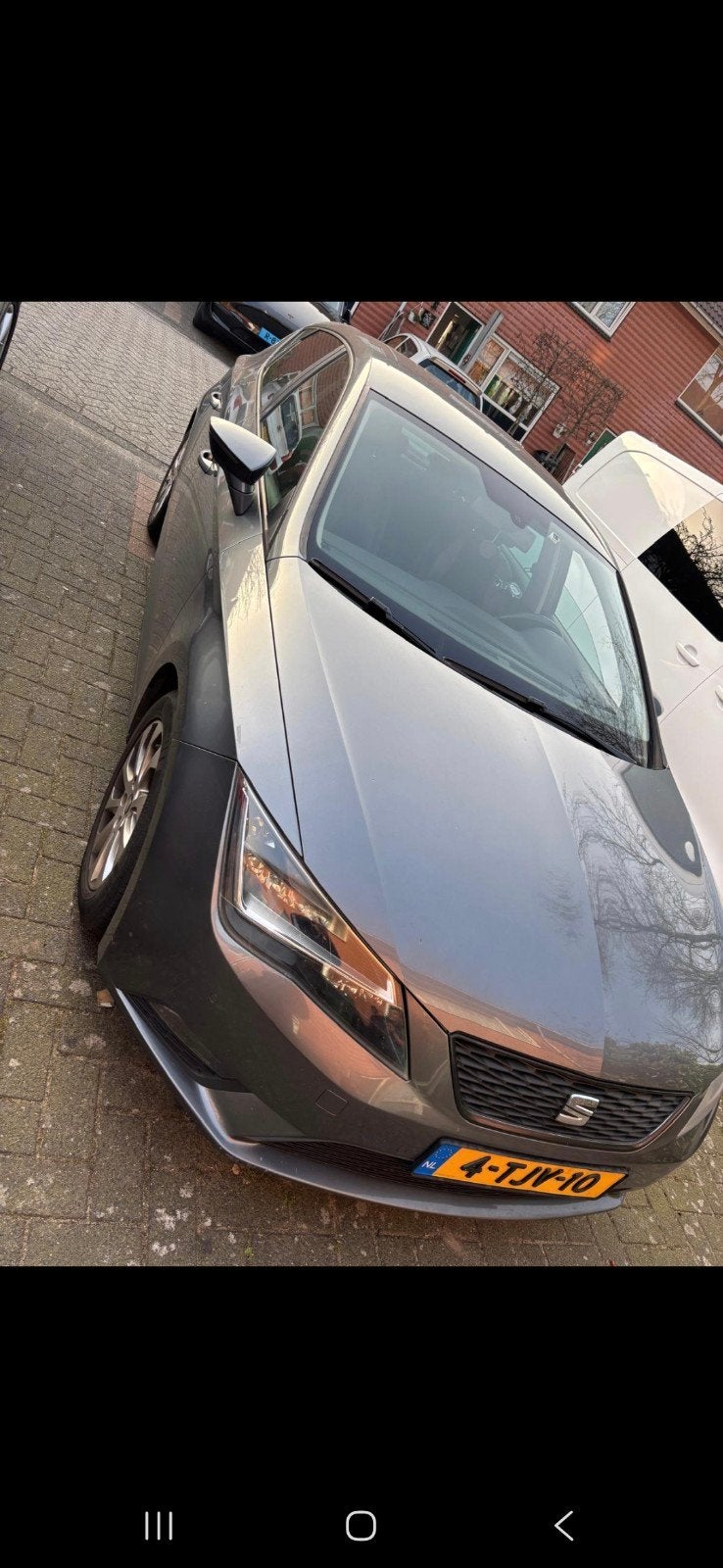 Seat leon 1.6tdi 2014, Voorwielaandrijving, Bluetooth, Zwart, 4 cilinders