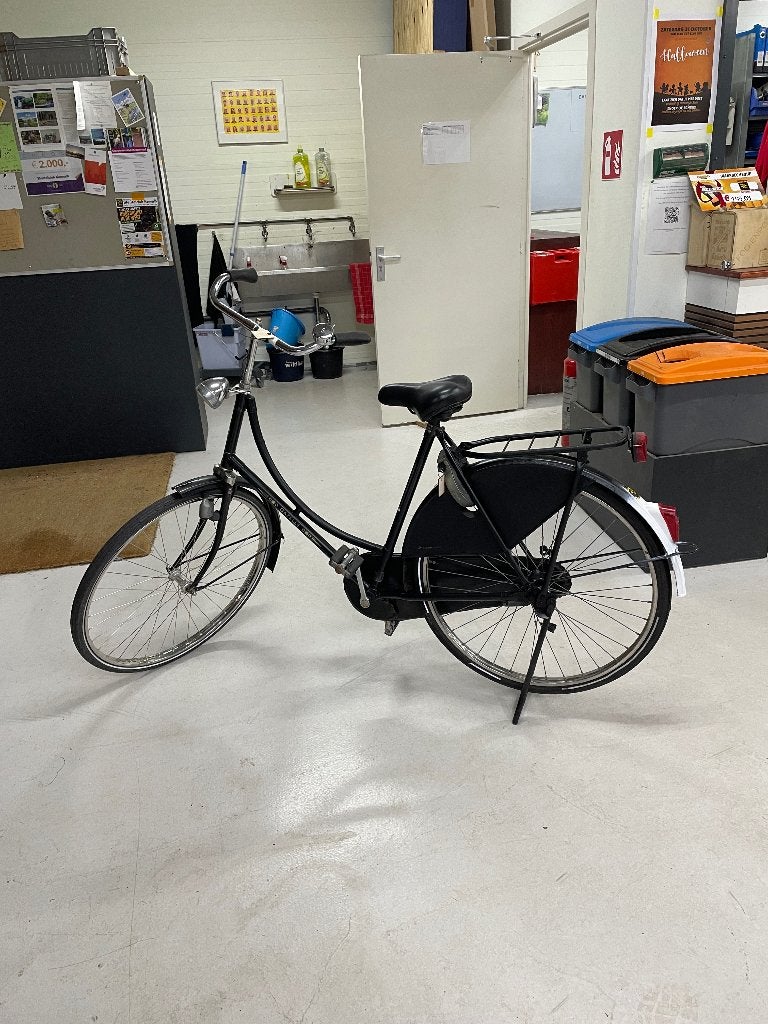 Mooie Gazelle Omafiets met terugtraprem en frame 57 cm., Ophalen, Terugtraprem, Gebruikt, 56 cm of meer