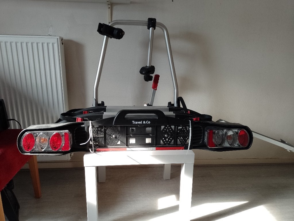 ANWB fietsendrager, Auto diversen, Fietsendragers, Ophalen, 2 fietsen, Trekhaakdrager, Elektrische fiets