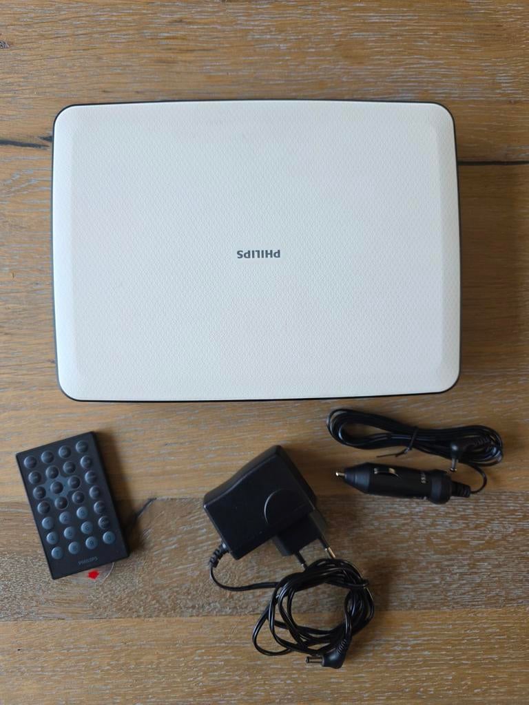 Philips Draagbare DVD Speler met Afstandsbediening en Lader, Audio, Tv en Foto, Dvd-spelers, Dvd-speler, Philips, Gebruikt, Draagbaar