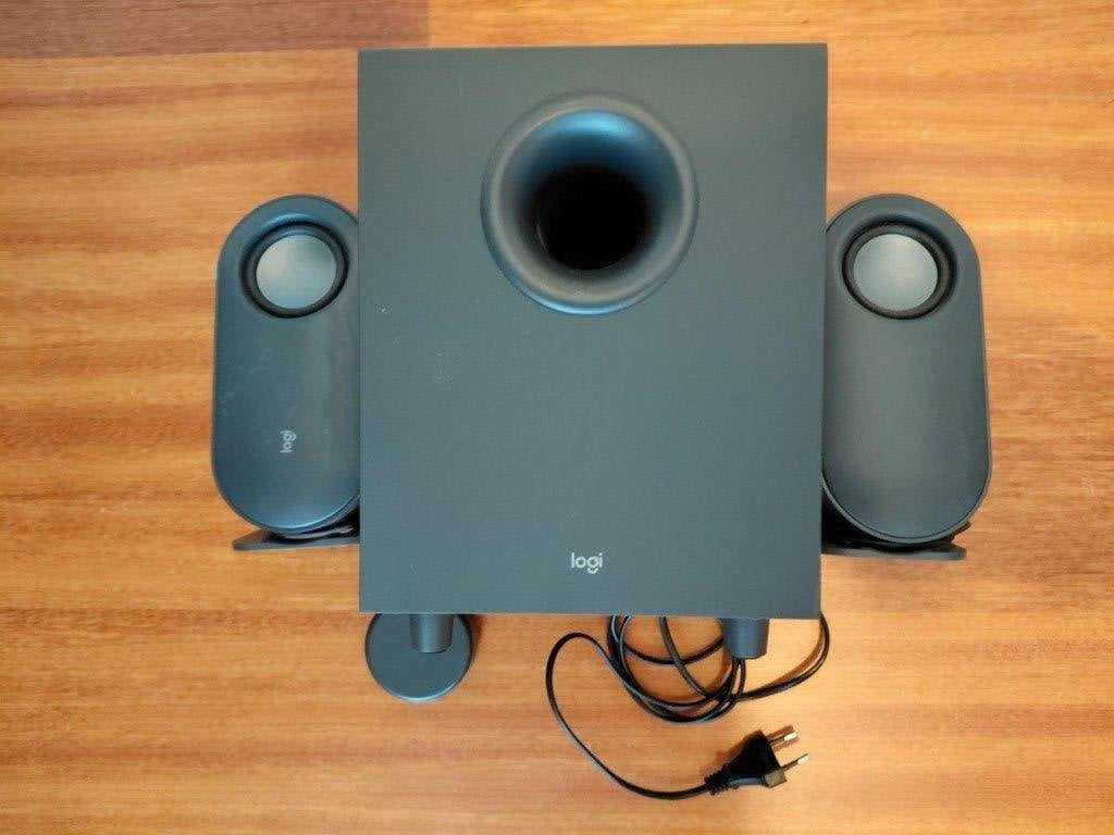 Logitech bluetooth computer speakers, Computers en Software, Pc speakers, Ophalen, Gebruikt, Audiokanaal 2.1, Logitech
