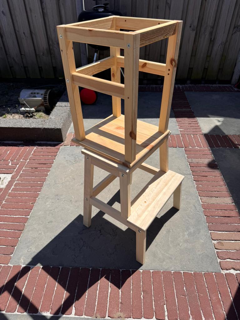 Leertoren van ikea krukjes, Ophalen, Zo goed als nieuw, Overige typen