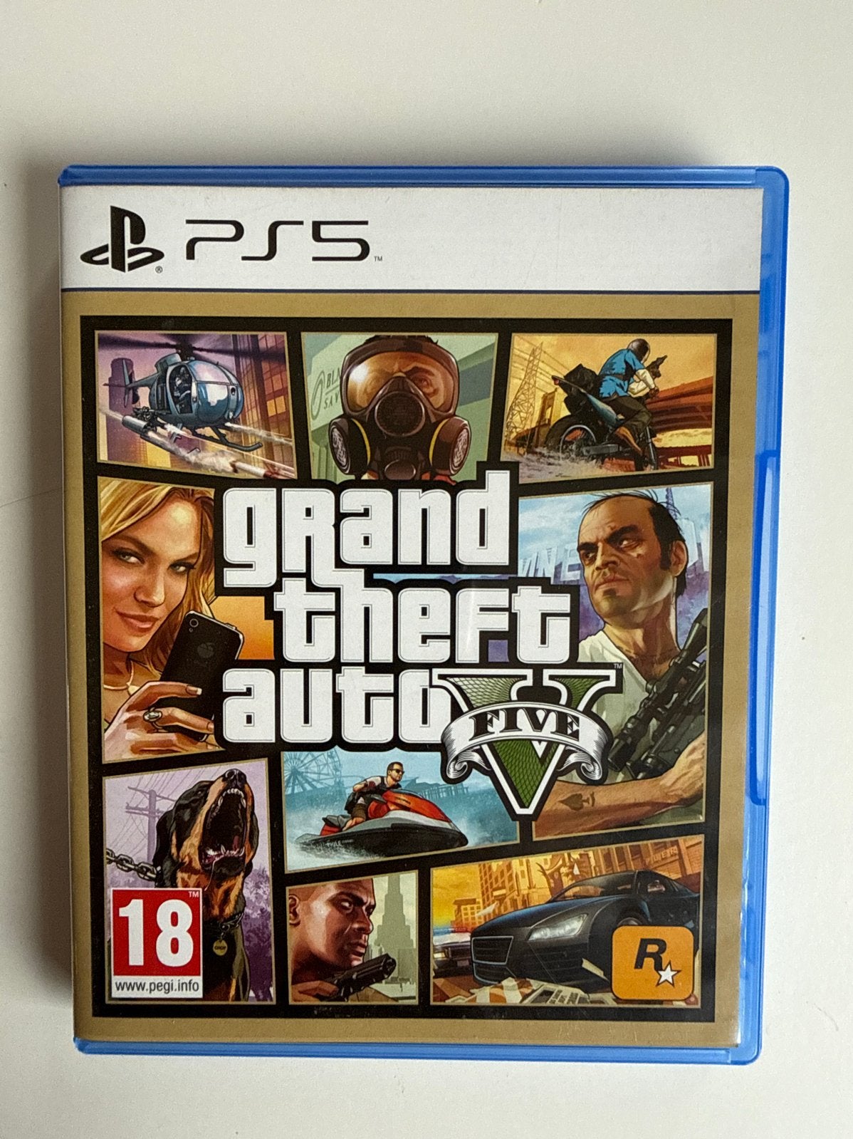 Grand Theft Auto V (GTA 5) PS5 - Zo goed als nieuw, Avontuur en Actie, Online, Vanaf 18 jaar, Ophalen of Verzenden