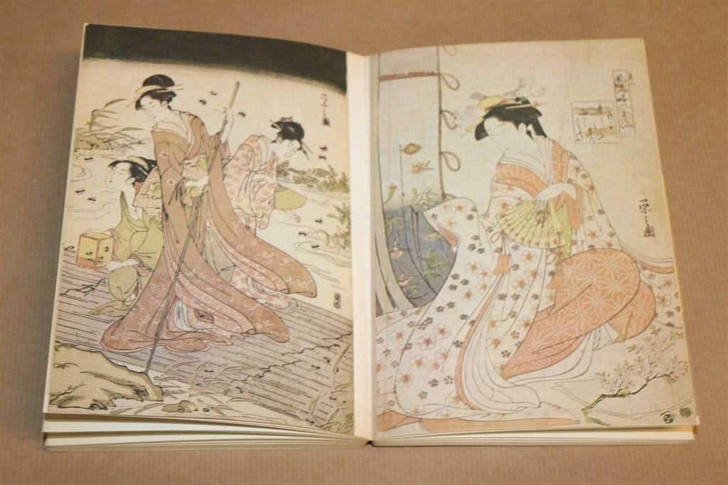 Japanse Houtsneekunst — Vintage Kunstboek Ukiyo-e 1963, Antiek en Kunst, Ophalen of Verzenden