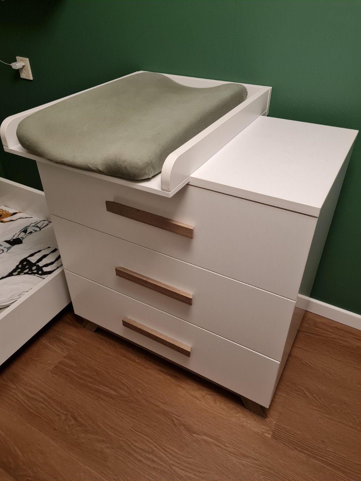 Kinderkamer bed kledingkast ladekast TWF Bergen, Ophalen, Gebruikt, Jongetje of Meisje
