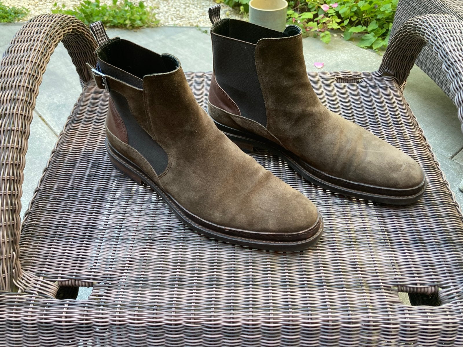 Floris van Bommel suède boots - Maat 46, Kleding | Heren, Schoenen, Ophalen, Gedragen, Bruin, Boots