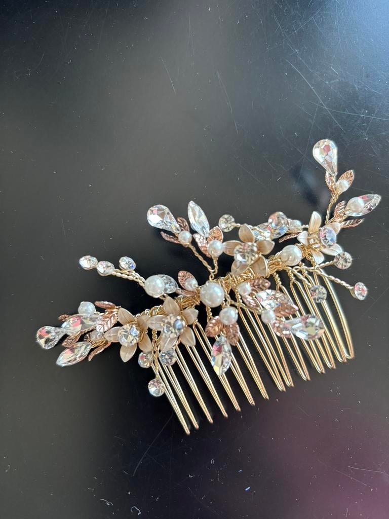 Haarstuk Poirier, Kleding | Dames, Trouwkleding en Trouwaccessoires, Ophalen of Verzenden, Zo goed als nieuw, Accessoires