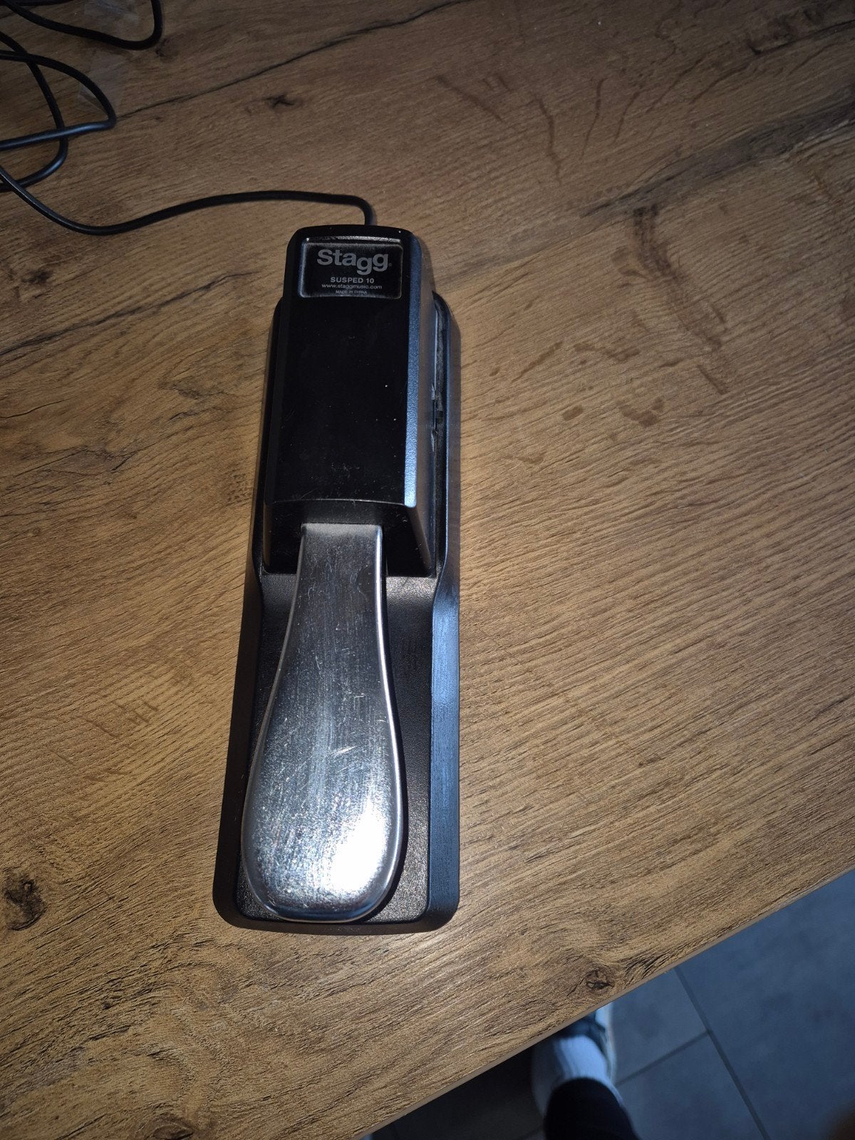 Stagg SUSPED-10 Sustainpedaal voor keyboard/digitale piano, Overige merken, Gebruikt, Midi-aansluiting, Overige aantallen