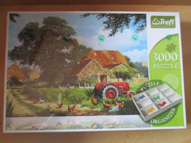 Trefl puzzel 3000 stukjes Cottage, Ophalen of Verzenden, 500 t/m 1500 stukjes, Nieuw