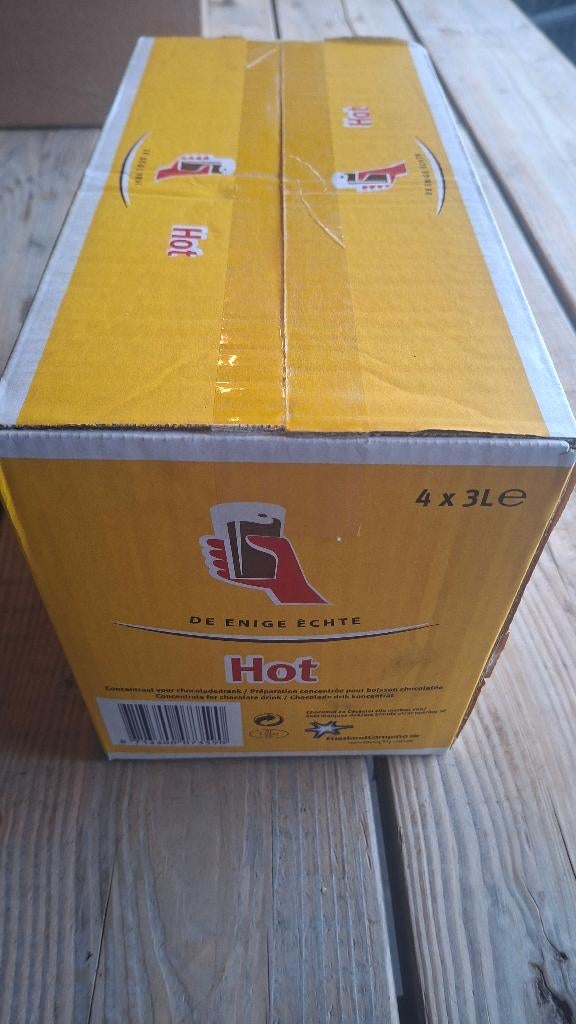 Chocomel HOT Automaten chocolademelk 4x 3 Ltr., Ophalen of Verzenden