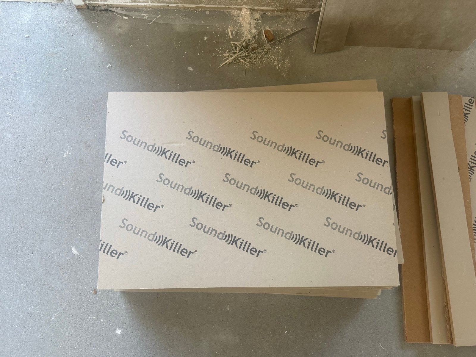 SoundKiller isolatieplaten - Geluidsisolatie, Doe-het-zelf en Verbouw, Isolatie en Afdichting, Overige materialen, Gebruikt, Minder dan 5 m²