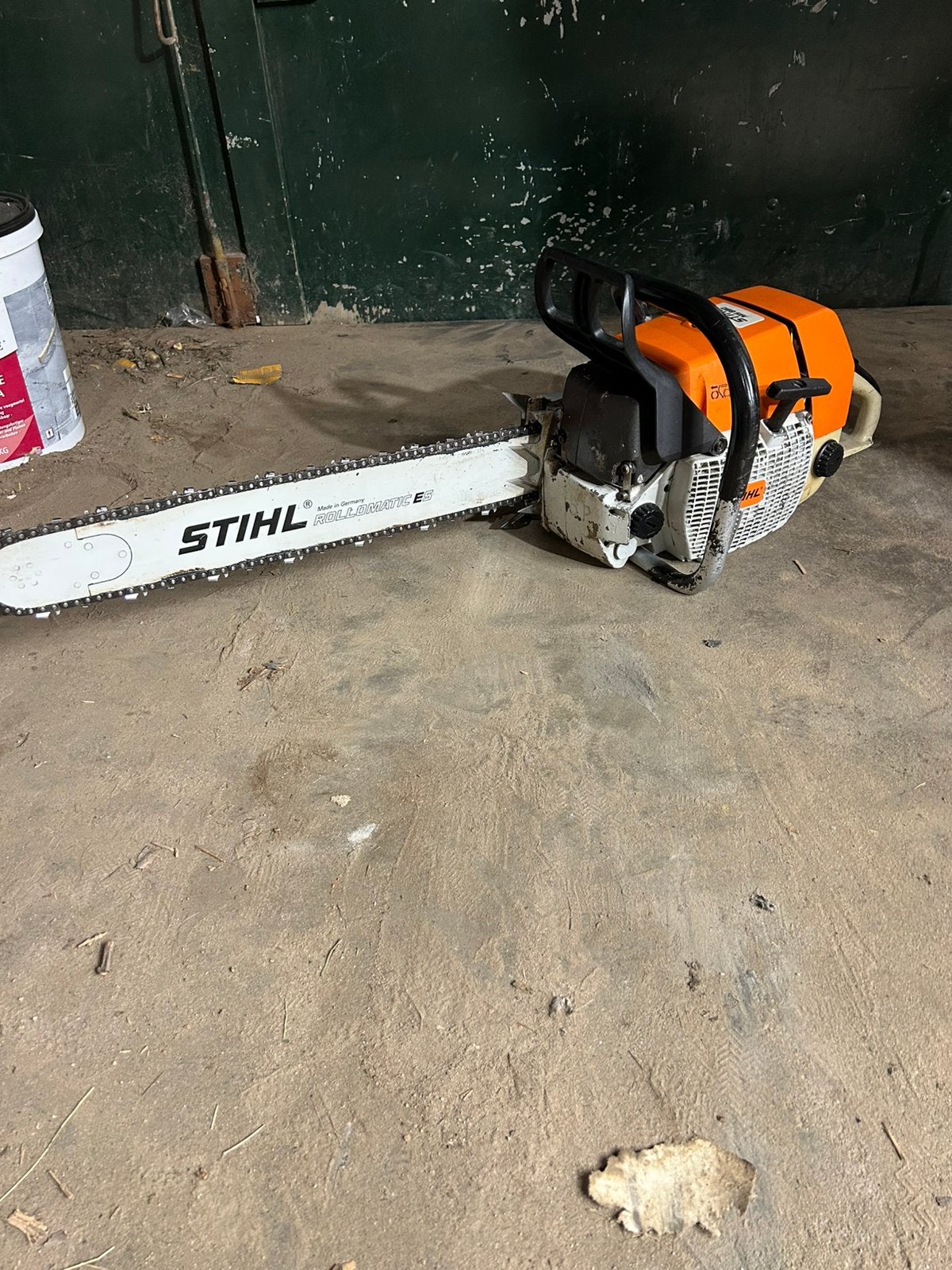 Stihl 088, Ophalen, Gebruikt