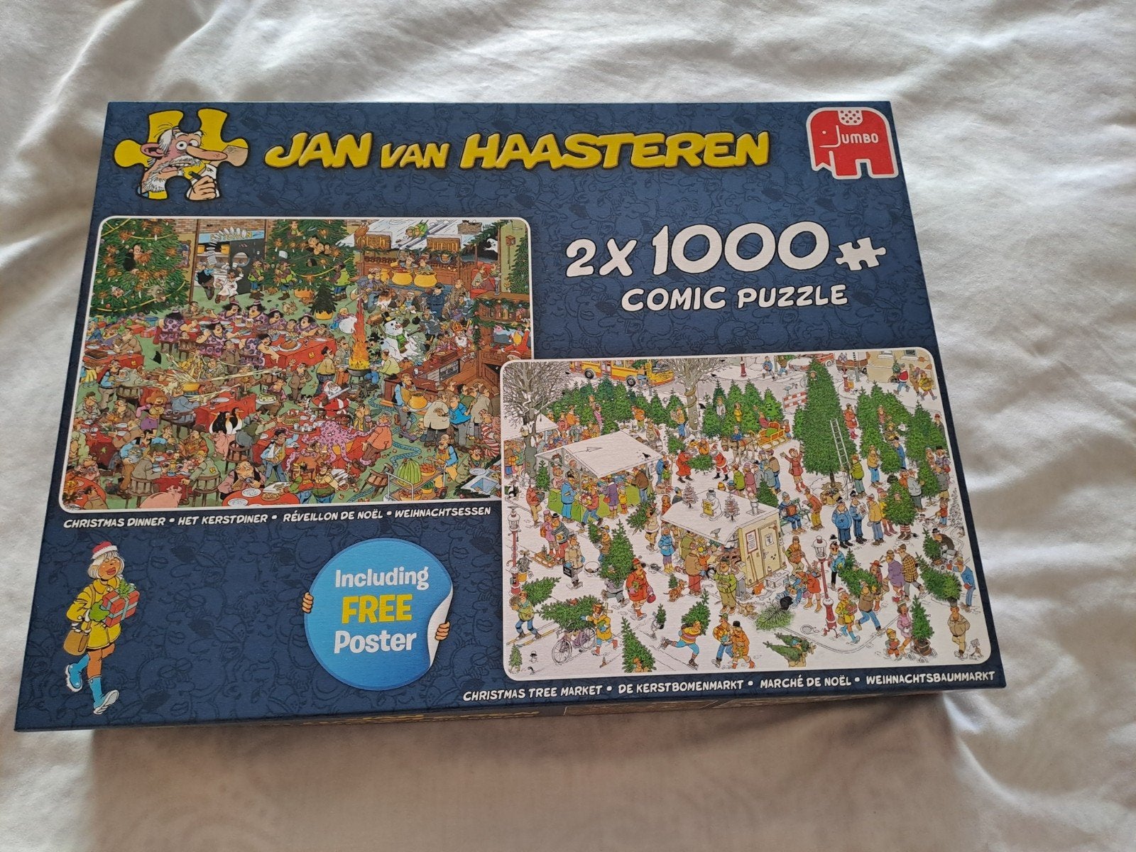 Jan van Haasteren puzzels, Ophalen, 500 t/m 1500 stukjes, Gebruikt, Legpuzzel
