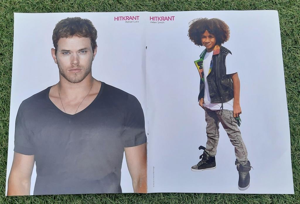 Poster 2x A4 Hitkrant 2010 Jaden Smith / Twilight /Airbender, Verzamelen, Ophalen of Verzenden, Gebruikt, A1 t/m A3, Film en Tv