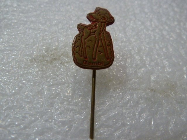 Vintage Bambi Speldje - Disney Collectible, Ophalen of Verzenden, Gebruikt, Dier of Natuur, Speldje of Pin