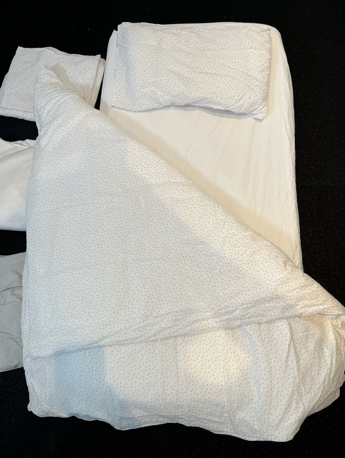 Ikea matras 120x60 met dekbed & kussen, Ophalen, Gebruikt, Overige merken, Jongetje of Meisje