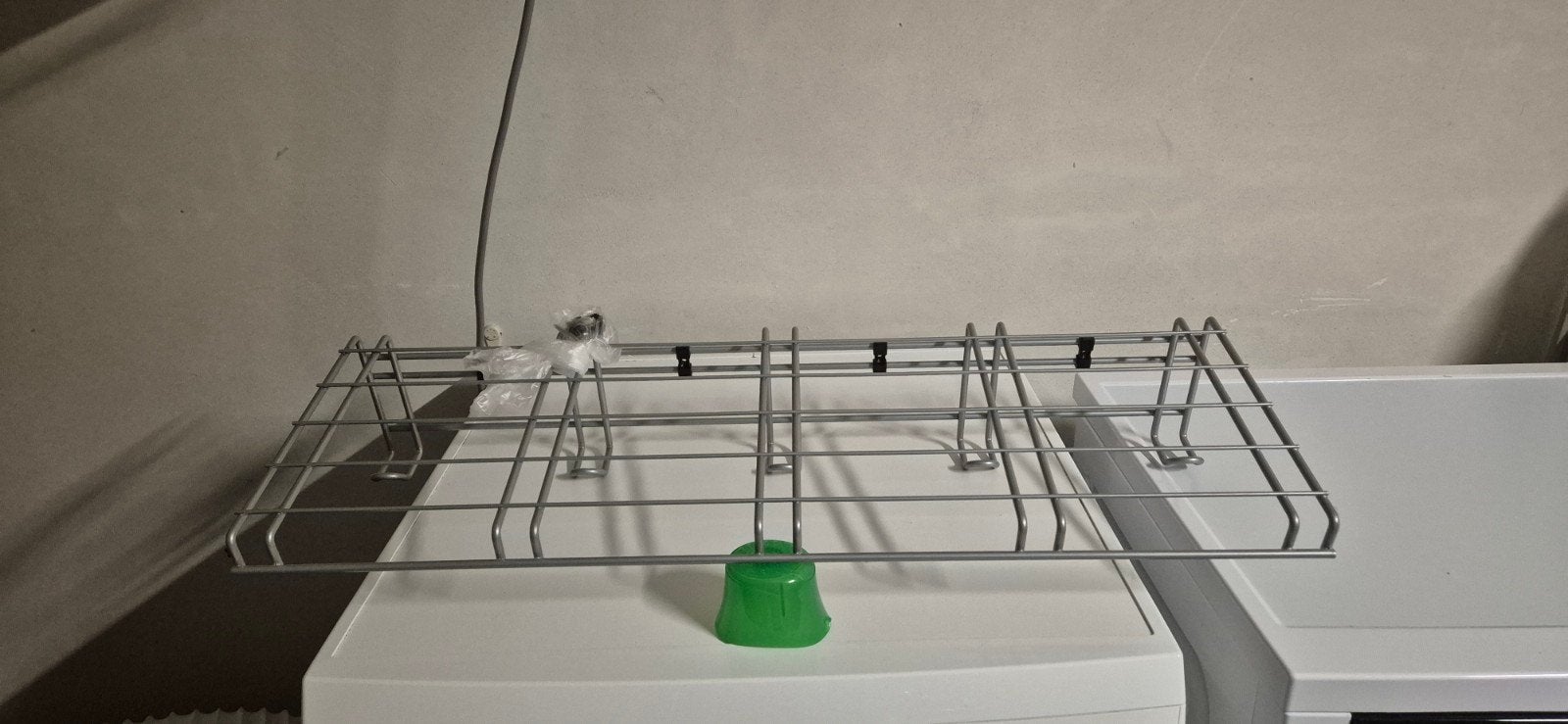 kapstok met 5 haken/ aluminium kleur, Ophalen, Metaal, Wandkapstok, Minder dan 100 cm