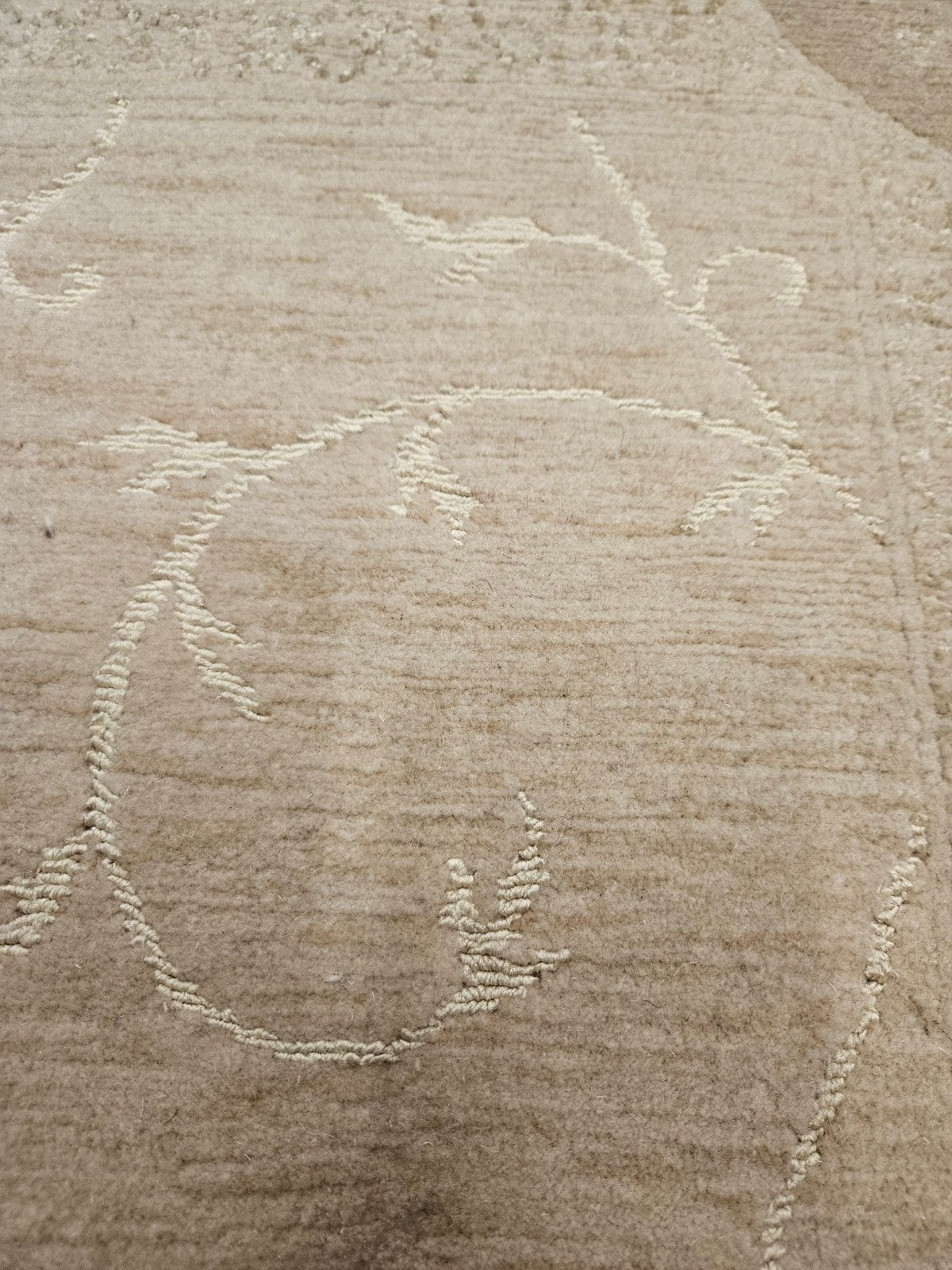 Handgeknoopt oosters tapijt modern 54x70, Huis en Inrichting, Stoffering | Tapijten en Kleden, Crème, 50 tot 100 cm, Perzisch