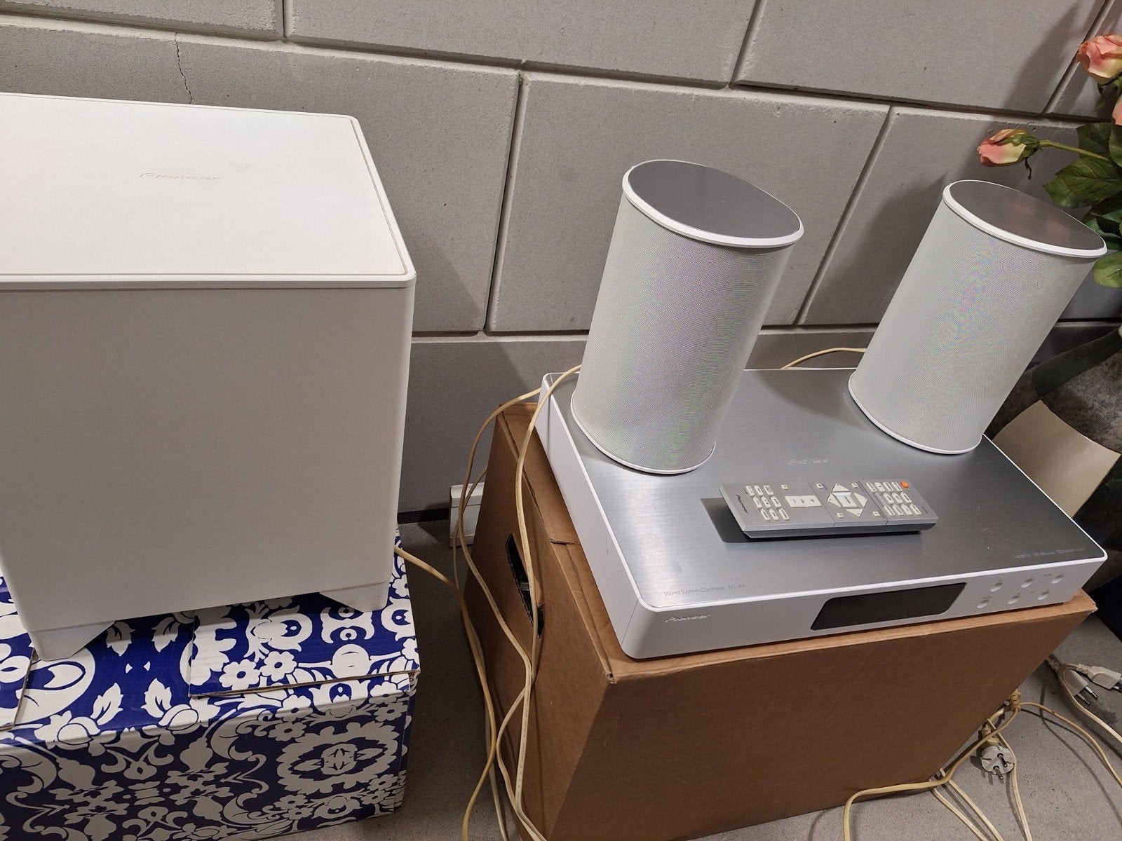 Zo goed als nieuwe compacte Pioneer set, Ophalen, 2.1-systeem, Zo goed als nieuw, Pioneer