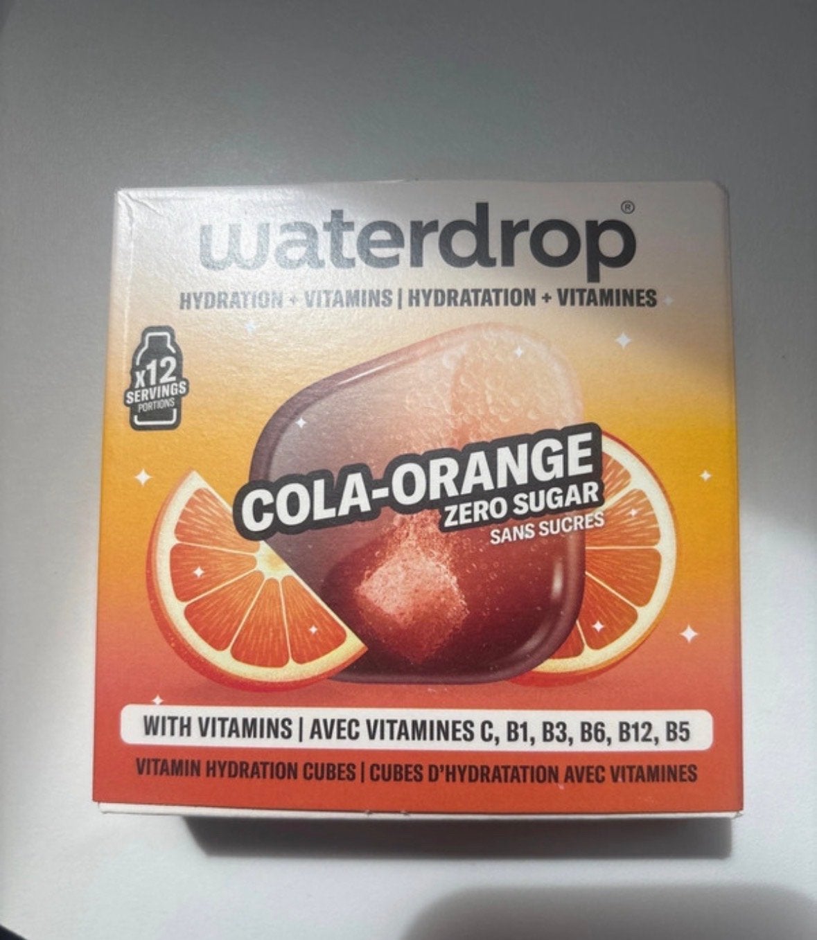 Waterdrop Cola Orange + Limited drop, Ophalen of Verzenden