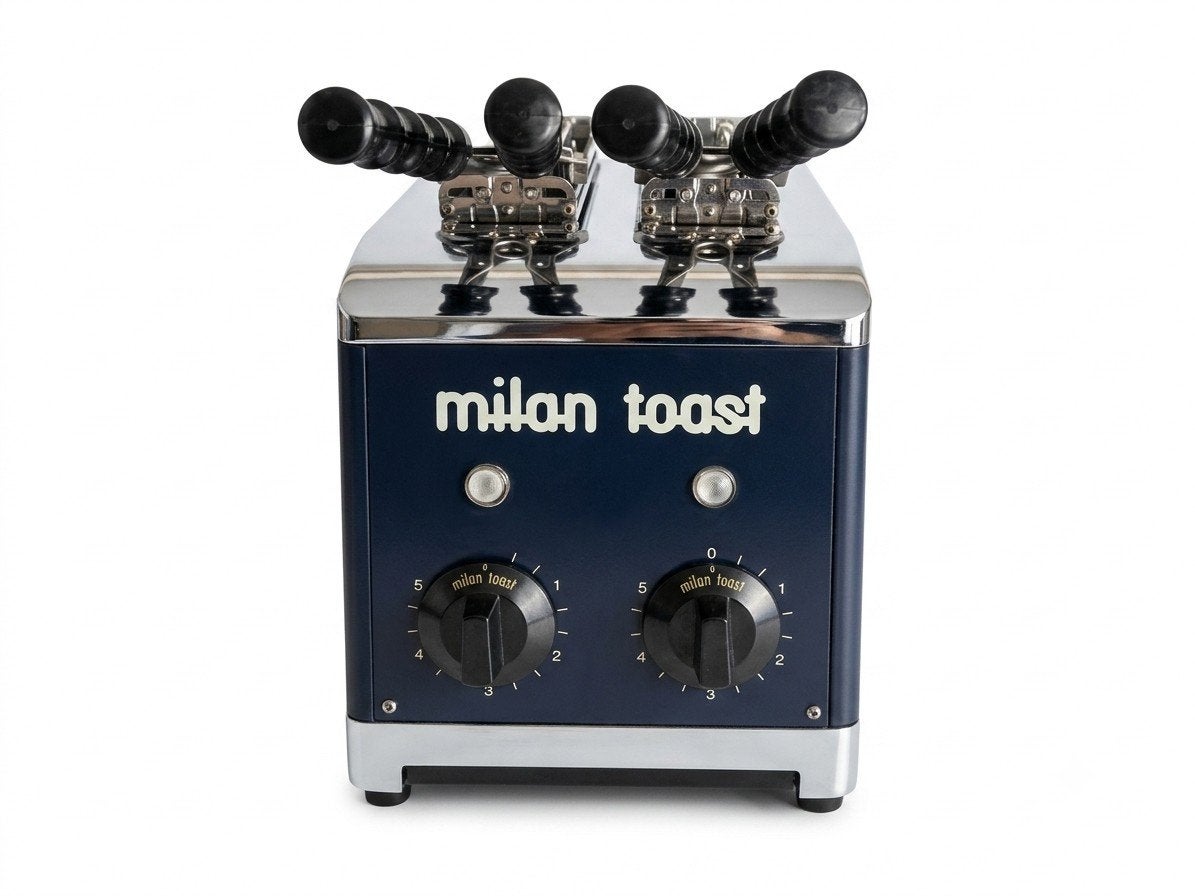 Milan Toast Professionele Broodrooster - inclusief  2 tangen, Ophalen of Verzenden, Gebruikt