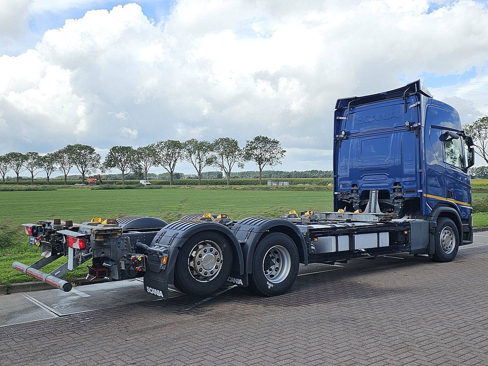 SCANIA R410 multiwechsler, Automaat, Euro 6, Scania, Blauw
