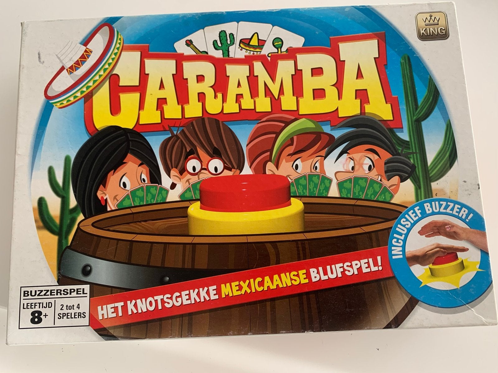 Caramba! Het knotsgekke Mexicaanse blufspel!, Ophalen of Verzenden, Gebruikt