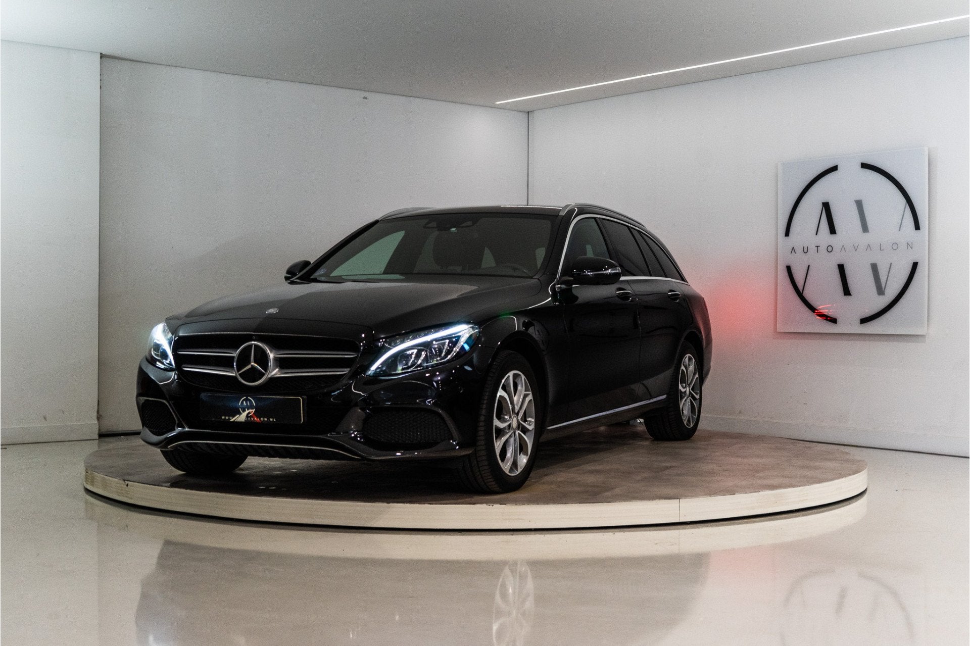 Mercedes-Benz C-Klasse Estate 350 e Lease Edition 279PK | NL, Auto's, Automaat, Achterwielaandrijving, Gebruikt, Zwart