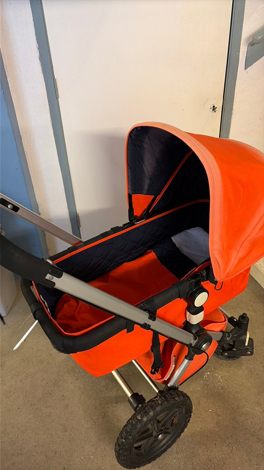 Bugaboo Frog kinderwagen - Oranje, Gebruikt, Luchtbanden, Bugaboo, Ophalen