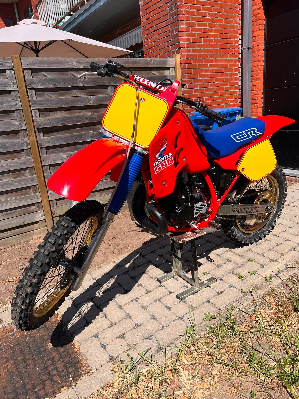 Honda CR 500, Particulier
