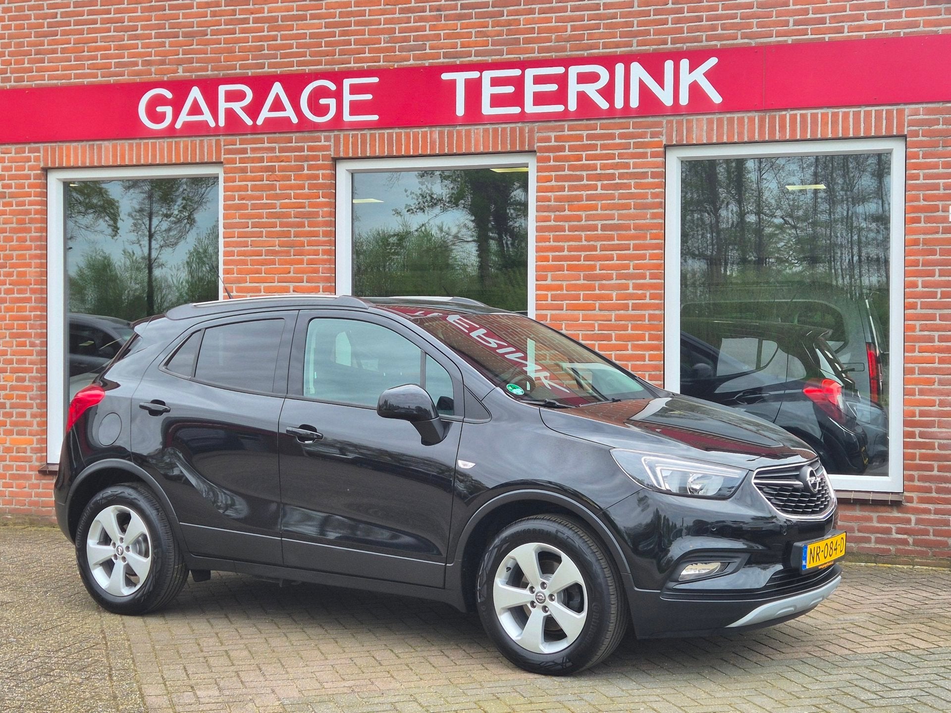 Opel Mokka X 1.4 Turbo Business+ 140PK 5drs airco, cruise, p, Auto's, Opel, Stof, Euro 6, Zwart, Origineel Nederlands