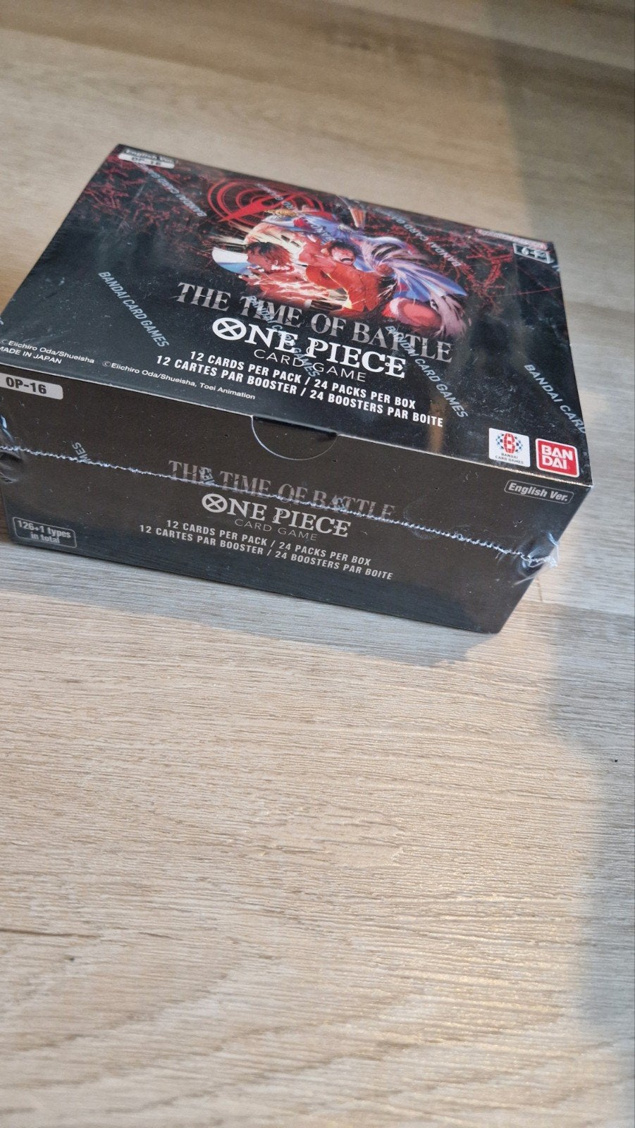 One piece op16 boosterbox sealed, Hobby en Vrije tijd, Verzamelkaartspellen | Magic the Gathering, Ophalen of Verzenden, Nieuw