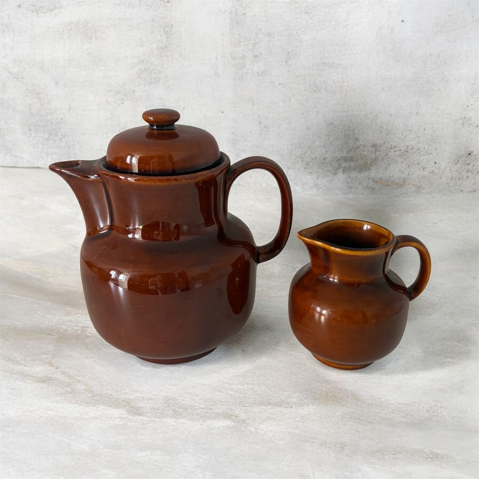 Colditz vintage koffiepot en melkkannetje, Ophalen of Verzenden