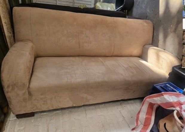 3 zits bankstel beige, Huis en Inrichting, Ophalen, 150 tot 200 cm, Driepersoons, 75 tot 100 cm