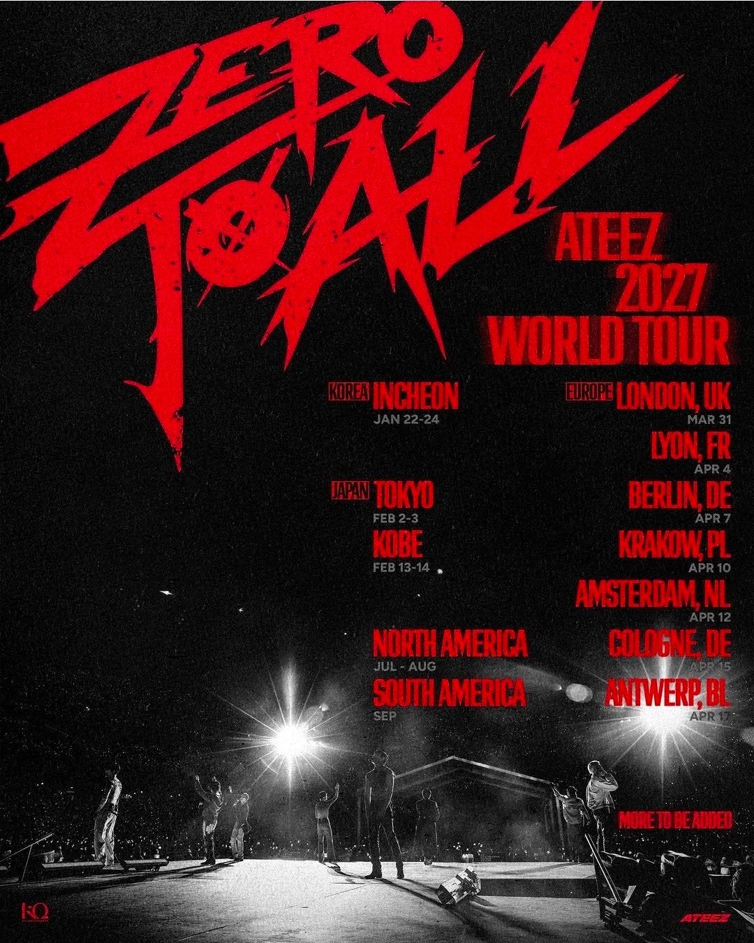 Ateez world tour Amsterdam atiny gezocht