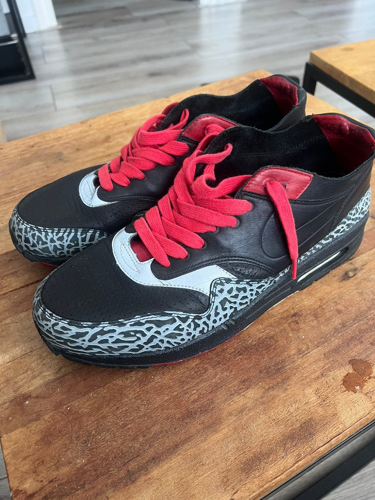 Nike air max 1 NL Cement Premium 44,5, Ophalen of Verzenden, Zo goed als nieuw, Overige kleuren