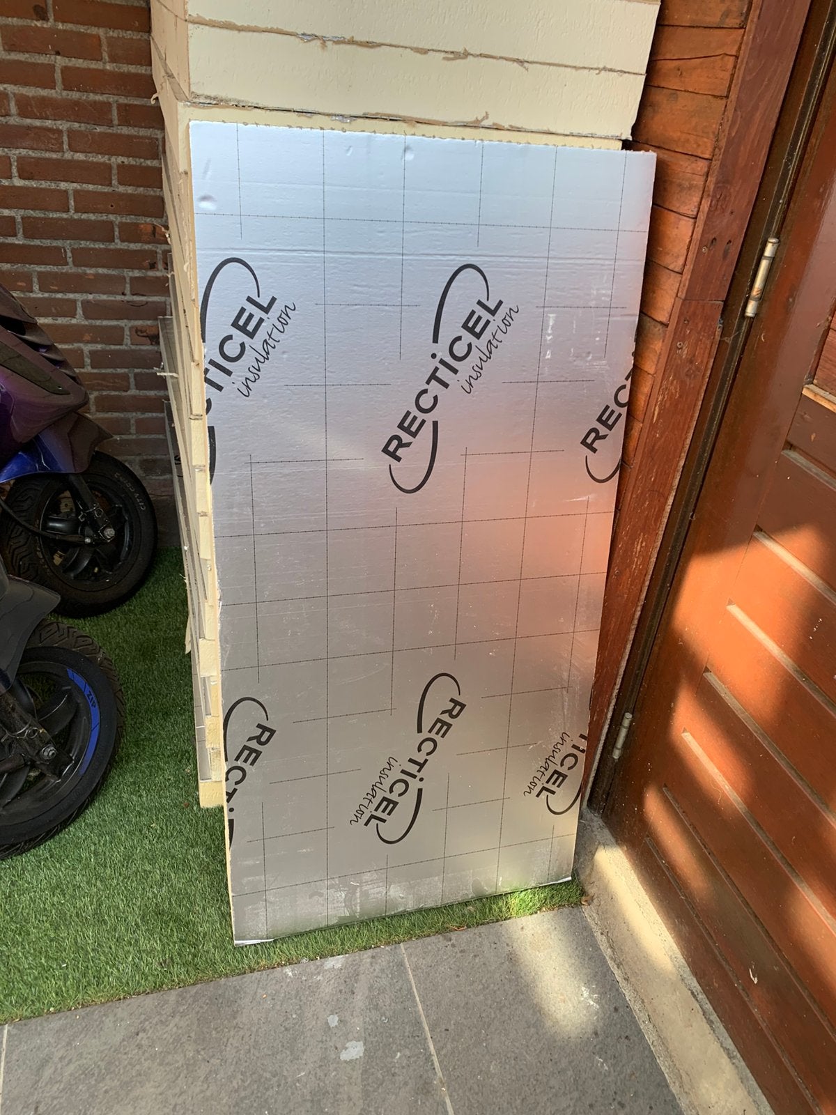 21m2 recticel pir 81mm dik 2zijdig alu rd waarde 3,6, Nieuw, Hardschuim (Pir), 15 m² of meer, 8 tot 12 cm