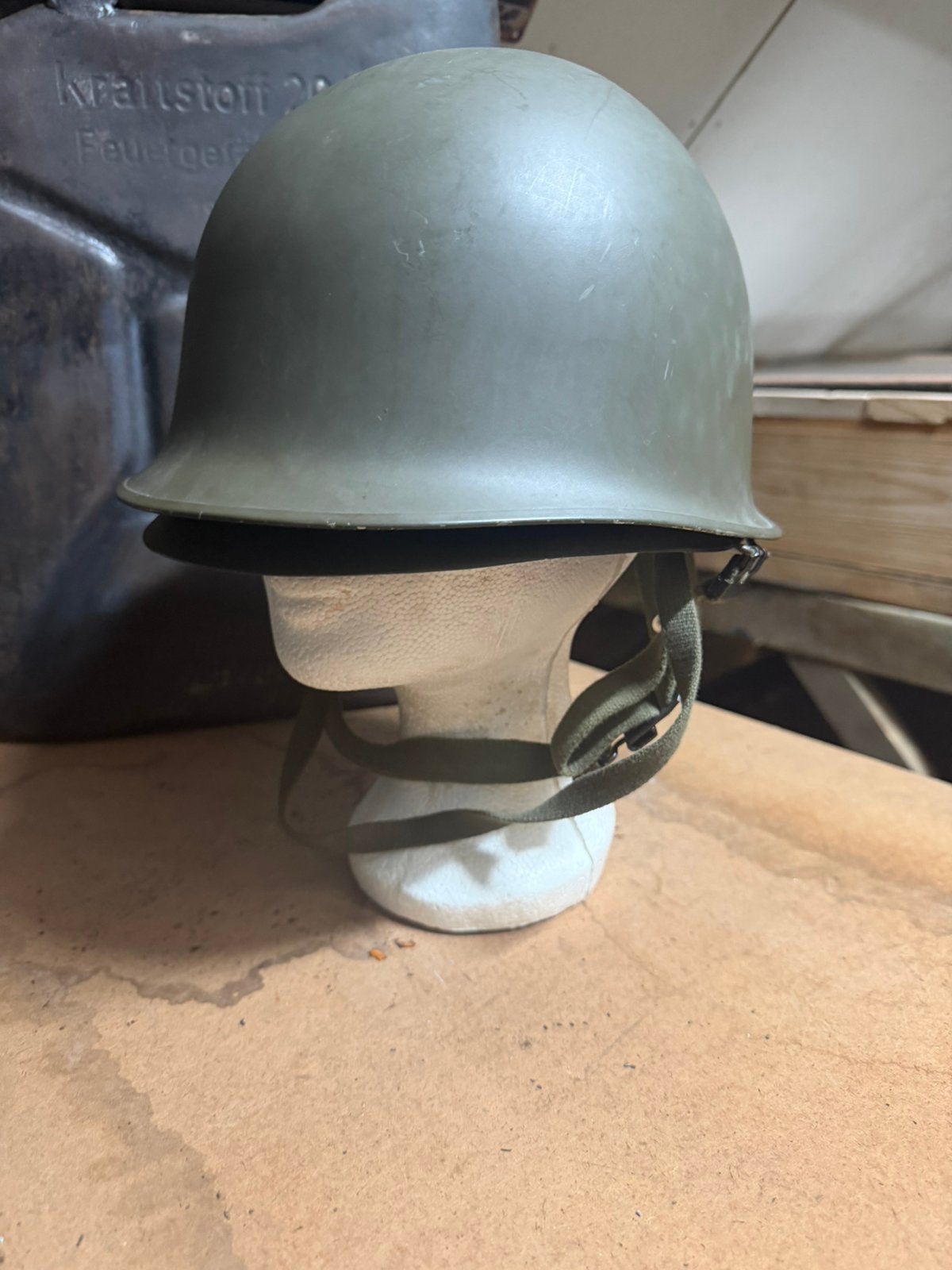 Nederlandse helm, Ophalen of Verzenden, Landmacht, Nederland, Helm of Baret