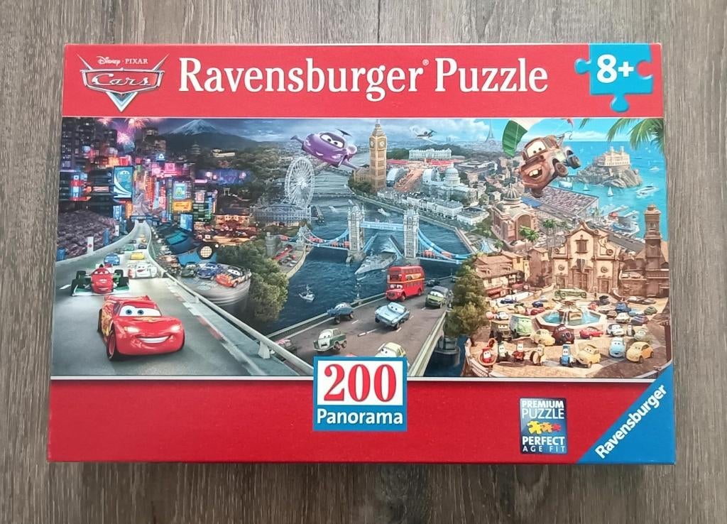 Ravensburger puzzel Cars 200 stukjes, Ophalen of Verzenden, Meer dan 50 stukjes, Zo goed als nieuw, 6 jaar of ouder
