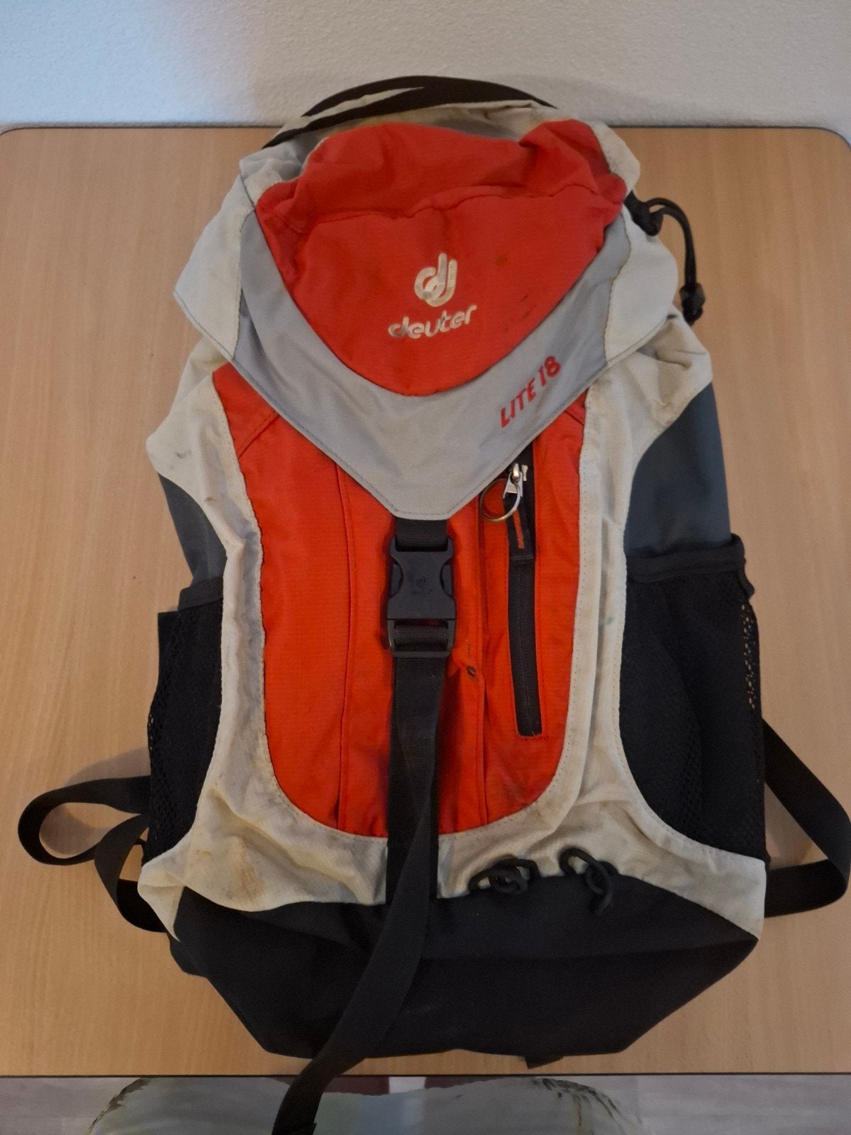 Deuter aircomfort 18 liter rugzak, Verzenden, Gebruikt, 30 cm of meer