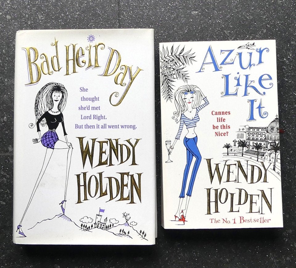 Wendy Holden boeken - Azur Like It en Bad Heir Day, Ophalen of Verzenden, Gelezen, Wendy Holden