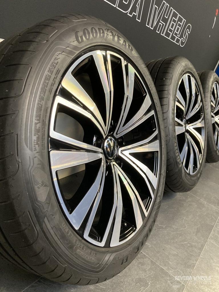 18” originele Volkswagen Arteon velgen + banden 5x112   3G8, Auto-onderdelen, Banden en Velgen, 18 inch, -, -, Banden en Velgen